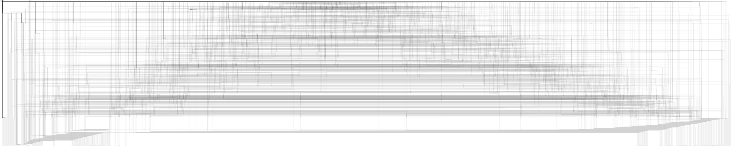 A language model rendered as logic gates